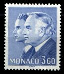 Монако 1987 г. • Mi# 1819 • 3.60 fr. • Принцы Альберт и Ренье • стандарт • MNH OG VF ( кат.- $ 4 )