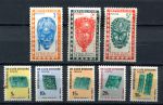Кот-д'Ивуар 1962-1968 гг. • ритуальные маски, меры весов • служебные (8 марки) • MH OG F