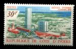 Кот-д'Ивуар 1969 г. • Sc# 278 • 30 fr. • Отель "Ивуар" • MNH OG VF