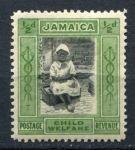 Ямайка 1923 г. • Gb# 104 • ½ d. • Фонд помощи детям • MH OG VF