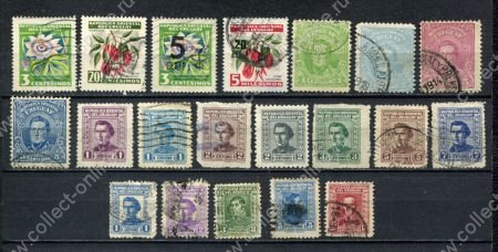 Уругвай XIX-XX век • набор 20 старинных марок • Used F-VF
