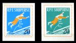 Албания 1965 г. • Mi# Block 29,30 • выход А. Леонова в открытый космос • блоки  • MNH OG VF ( кат.- €35 )