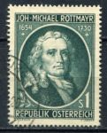 Австрия 1954 г. • MI# 1007 • 1 s. • Иоганн Михаэль Роттмайр • Used VF ( кат. - €4 )