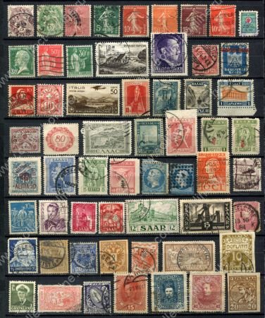 59 довоенных(до 1945г.) разных иностранных марок • Used F-VF