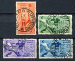 Италия 1934 г. • Mi# 479-482 • 20 c. - 1.25 L. • Первенство мира по футболу • Used VF