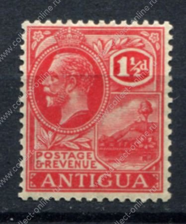 Антигуа 1921-1929 гг. • Gb# 63 • 1 d. • Георг V • стандарт • MH OG VF