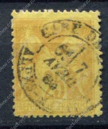 Франция 1877-1890 гг. SC# 99 • 25 с. • Мир и торговля • стандарт • Used XF ( кат. - $6 )