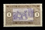 Сенегал 1914-1917 гг. • Iv# 53 • 1 c. • осн. выпуск • рынок • MH OG VF