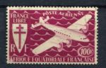 Французская Экваториальная Африка 1941 г. • Iv# A28 • 100 fr. • Лондонский выпуск • авиапочта • Used VF