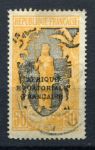 Французское Конго 1926-1928 г. • Iv# 98 • 50 c. • надп. на марке 1907-17 гг.• Used F-VF