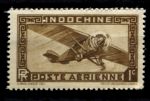 Индокитай 1933-1938 гг. • Iv# A1 • 1 c. • самолет • авиапочта • MNH OG VF