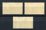Гонконг 1937 г. • Gb# 137-9 • 4 - 25 c. • Коронация Георга VI • Королевская чета • полн. серия • MLH OG VF ( кат.- £25- )