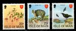 Мэн о-в 1978 г. • Sc# 126-128 • осн. выпуск • флора и фауна • 3 марки • MNH OG VF
