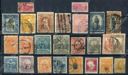 Латинская Америка • набор 25 старинных марок • Used VF