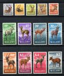 Малави 1971 г. • Mi# 148-160 • Фауна, животные Африки • полн. серия • MNH OG VF* ( кат. - €60 )