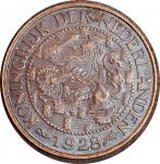 Нидерланды 1928 г. • KM# 152 • 1 цент • регулярный выпуск • AU ( кат. - $6 )
