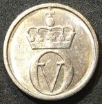 Норвегия 1969 г. • KM# 411 • 10 эре • пчела • регулярный выпуск • MS BU ( кат.- $3,00 )