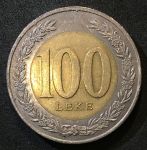 Албания 2000 г. • KM# 80 • 100 лек • Тевта (царица Иллирии) • регулярный выпуск • XF-AU ( кат.- $5,00 )