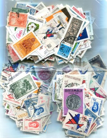Арргентина • набор 100 разных марок • Used F-VF