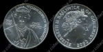 Гернси 2002 г. KM# 142 • 1 фунт • Герцог Нормандский Уильям • памятный выпуск (серебро) • MS BU