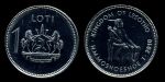 Лесото 1998г. KM# 66 / 1 лоти / король Мошоешое I /  MS BU / гербы фауна