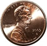 США 2009 г. D • KM# 444 • 1 цент • Жизнь Авраама Линкольна (к 200-летию со дня рождения) • Капитолий • регулярный выпуск • MS BU