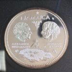 Ямайка 1972 г. • KM# 60 • $10 • 10-летие независимости • серебро 925 - 49 гр. • памятный выпуск • MS BU пруф!