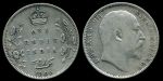 Британская Индия 1905 г. B (Бомбей) • KM# 508 • 1 рупия • Эдуард VII • серебро • регулярный выпуск • F-VF
