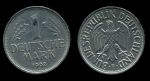 Германия • ФРГ 1962 г. F (Штутгарт) • KM# 110 • 1 марка • регулярный выпуск • UNC ( кат.- $65 )