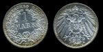 Германия 1915 г. A(Берлин) • KM# 14 • 1 марка • Имперский орел • регулярный выпуск • MS BU ( кат. - $25 )