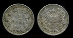 Германия 1913 г. G(Карлсруэ) • KM# 17 • ½ марки • Имперский орел • регулярный выпуск • AU ( кат. - $80 )