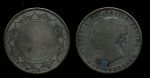Ньюфаундленд 1872 г. H • KM# 6 • 50 центов • королева Виктория • серебро • регулярный выпуск • VG