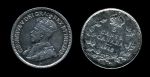 Канада 1913 г. • KM# 22 • 5 центов • Георг V • серебро • регулярный выпуск • XF-