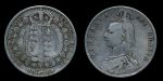Великобритания 1887 г. • KM# 764 • полкроны • Королева Виктория(юбилейный портрет) • регулярный выпуск • F+