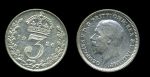 Великобритания 1926 г. • KM# 827 • 3 пенса • Георг V • регулярный выпуск • AU ( кат. - $50 ) 