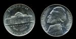 США 1939 г. • KM# 192 • 5 центов • Томас Джефферсон • регулярный выпуск • MS BU ( кат. - $30 )