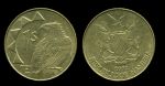 Намибия 1993-2002 гг. • KM# 4 • 1 доллар • герб • орёл • регулярный выпуск • UNC