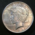 США 1923 г. D • KM# 110 • 1 доллар ("Доллар мира") • серебро • регулярный выпуск • BU-