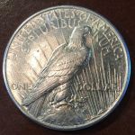 США 1935 г. • KM# 110 • 1 доллар ("Доллар мира") • серебро • регулярный выпуск • BU