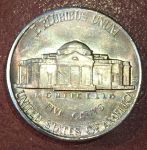 США 1938 г. • KM# 192 • 5 центов • Томас Джефферсон • регулярный выпуск • MS BU Люкс!! ( кат. - $20 )