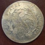 США 1799 г. KM# 32 доллар "Драпированный бюст" / копия
