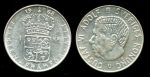 Швеция 1968 г. • KM# 826 • 1 крона • Густав VI • серебро • регулярный выпуск • BU-