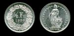 Швейцария 1996 г. • KM# 23a.3 • ½ франка • регулярный выпуск • MS BU