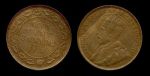 Канада 1913 г. • KM# 21 • 1 цент • Георг V • регулярный выпуск • XF-AU