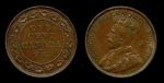Канада 1912 г. • KM# 21 • 1 цент • Георг V • регулярный выпуск • XF-AU