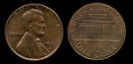 США 1959 г. D • KM# 201 • 1 цент • Авраам Линкольн • мемориал • регулярный выпуск • MS BU