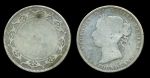 Ньюфаундленд 1870 .. гг. • KM# 6 • 50 центов • королева Виктория • серебро • регулярный выпуск • G