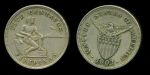 Филиппины 1903 г. S • KM# 164 • 5 сентаво • американский орел на щите • регулярный выпуск • AU
