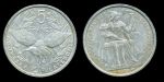 Новая Каледония 1952 г. • KM# 4 • 5 франков • птица Кагу • регулярный выпуск • AU