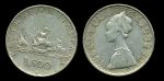 Италия 1960 г. • KM# 98 • 500 лир • Флотилия Колумба (серебро) • регулярный выпуск • XF